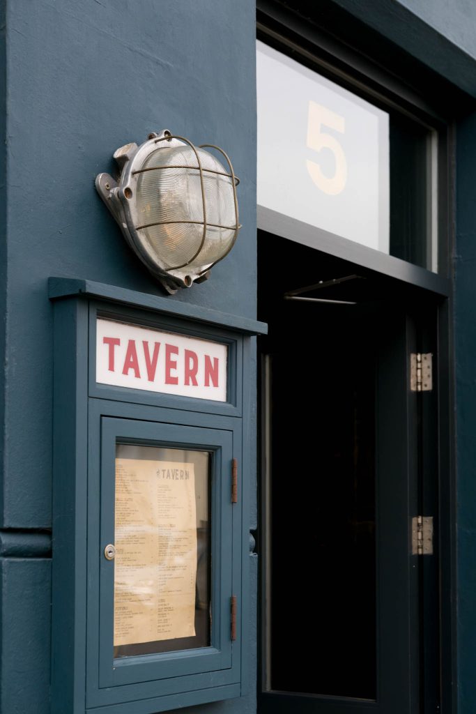 a close up exterior image of The Tavern in Cheltenham